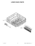Diagram for 10 - Lower Rack Parts
