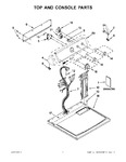 Diagram for 01 - Top And Console Parts