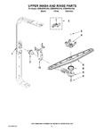 Diagram for 07 - Upper Wash And Rinse Parts