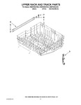 Diagram for 09 - Upper Rack And Track Parts