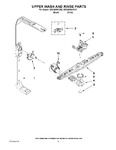 Diagram for 07 - Upper Wash And Rinse Parts