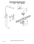 Diagram for 07 - Upper Wash And Rinse Parts