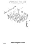 Diagram for 09 - Upper Rack And Track Parts