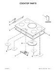 Diagram for 02 - Cooktop Parts