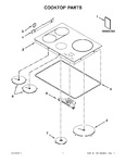 Diagram for 02 - Cooktop Parts