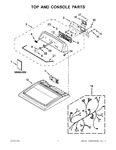 Diagram for 02 - Top And Console Parts