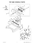 Diagram for 01 - Top And Console Parts