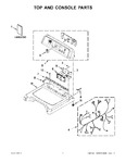 Diagram for 01 - Top And Console Parts