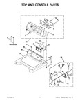 Diagram for 01 - Top And Console Parts
