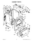 Diagram for 02 - Cabinet Parts