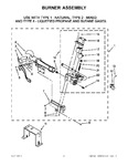 Diagram for 04 - Burner Assembly