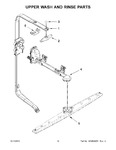 Diagram for 08 - Upper Wash And Rinse Parts