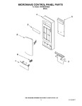 Diagram for 06 - Microwave Control Panel Parts