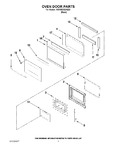 Diagram for 02 - Oven Door Parts