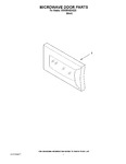 Diagram for 05 - Microwave Door Parts