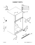 Diagram for 02 - Cabinet Parts