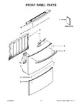 Diagram for 02 - Front Panel Parts