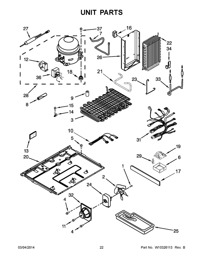 Whirlpool W10219463 Coast Appliance Parts   00000075 