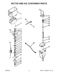 Diagram for 06 - Motor And Ice Container Parts