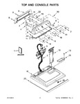 Diagram for 02 - Top And Console Parts