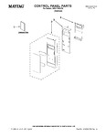 Diagram for 01 - Control Panel Parts