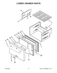 Diagram for 05 - Lower Drawer Parts