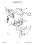 Diagram for 02 - Cabinet Parts