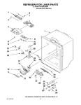 Diagram for 03 - Refrigerator Liner Parts