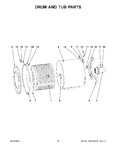 Diagram for 10 - Drum And Tub Parts