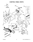 Diagram for 02 - Control Panel Parts