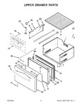 Diagram for 04 - Upper Drawer Parts