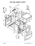 Diagram for 02 - Top And Cabinet Parts