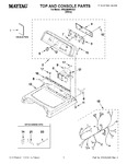 Diagram for 01 - Top And Console Parts