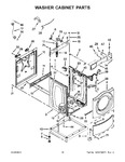 Diagram for 10 - Washer Cabinet Parts