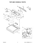 Diagram for 02 - Top And Console Parts