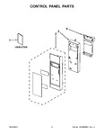 Diagram for 02 - Control Panel Parts