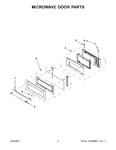 Diagram for 04 - Microwave Door Parts