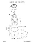 Diagram for 04 - Basket And Tub Parts