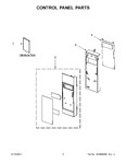Diagram for 02 - Control Panel Parts
