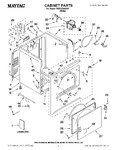 Diagram for 01 - Cabinet Parts