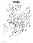 Diagram for 02 - Cabinet Parts