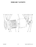 Diagram for 10 - Drum And Tub Parts