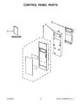 Diagram for 02 - Control Panel Parts