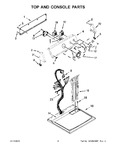 Diagram for 03 - Top And Console Parts