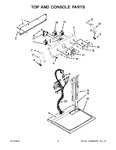 Diagram for 02 - Top And Console Parts