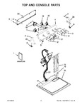 Diagram for 02 - Top And Console Parts