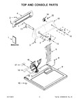 Diagram for 02 - Top And Console Parts