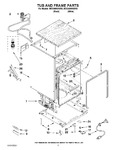 Diagram for 05 - Tub And Frame Parts