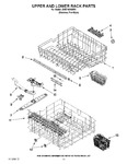 Diagram for 09 - Upper And Lower Rack Parts