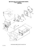 Diagram for 04 - Motor And Ice Container Parts